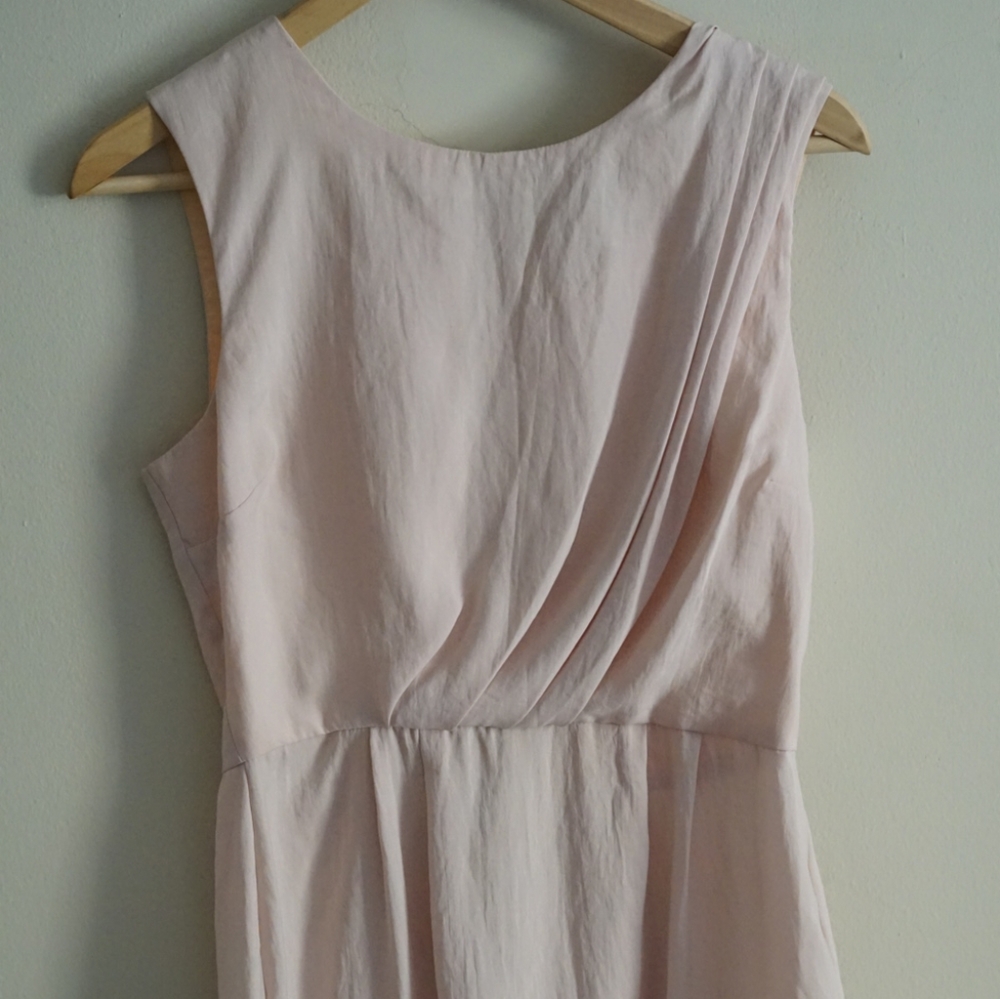 Top Shop blush pink dress